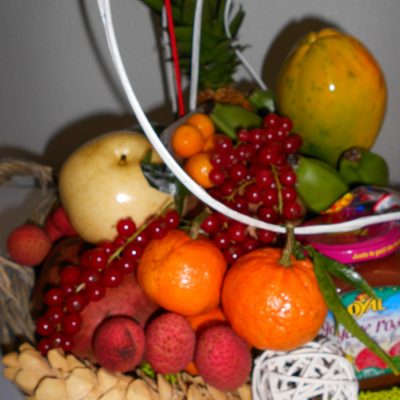 Corbeille de fruits pour les fetes