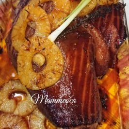 jambon de Noël a l'Ananas
